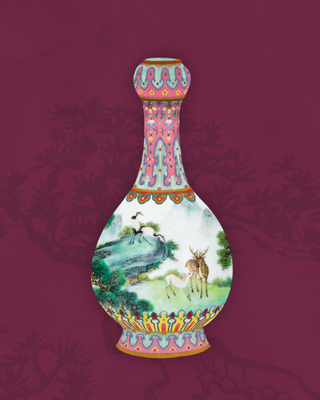 PORTRAITS OF PORCELAIN: Paradise in Harmony - A Qing Dynasty Treasure Reimagined