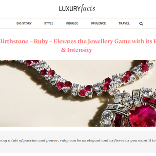 Luxury Facts: July Birthstone