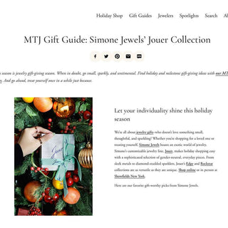 Meet the Jewelers Gift Guide