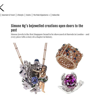 Simone Ng’s bejewelled creations open doors to the past