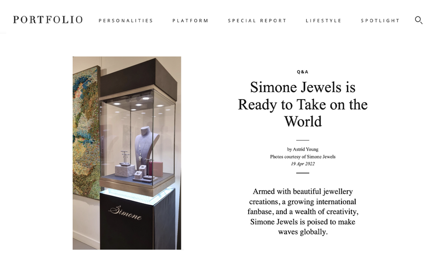 Simone Jewels is Ready to Take on the World