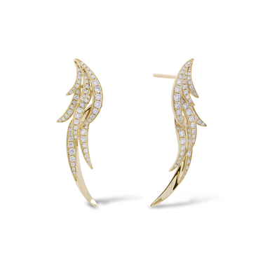Birds in Poetry : Feathers of Joy Earrings