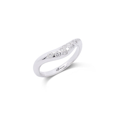 Bague de mariage étincelante