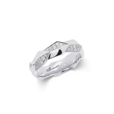 Duet Wedding Ring (Diamonds)