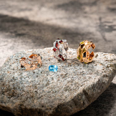 EXCLUSIVE: Double Gem Ring (Semi-Diamond)