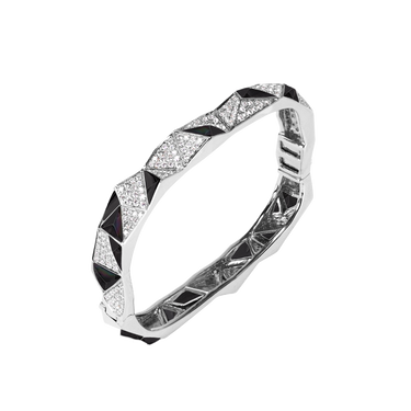 Bracelet énervé (diamant complet, or solide 9k)