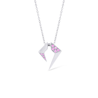 EMPOWER HER Rockstar Encore Necklace (Gold Vermeil and Pink Sapphires)