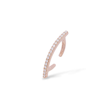 Rockstar Solo Ear Cuff (Full Diamond)